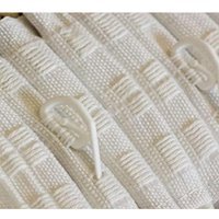 Fiji Pencil Pleat Curtains - Silver / 274cm / 229cm - thumbnail 1