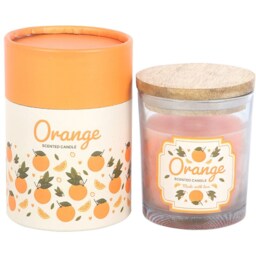 Fruit Scented Jar Candle - Orange - thumbnail 2
