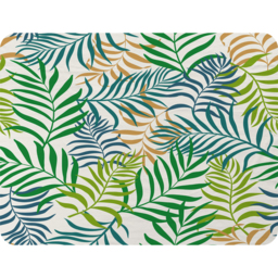 Green Tropical Palm Leaves Blanket - Green - thumbnail 2