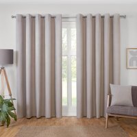 Linden Washable Blackout Curtain - Stone / 229cm - image 1