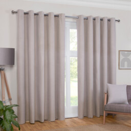 Linden Washable Blackout Curtain - Stone / 229cm - thumbnail 2