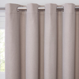 Linden Washable Blackout Curtain - Stone / 229cm - thumbnail 3