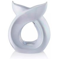 Ava May Cross Over Burner - Pearlised White