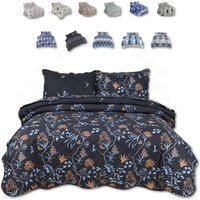 Heer Design Luxury Quilted Bedspread Throw - Heer Design / King