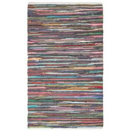 Homescapes Recycled Cotton Chindi Rug - Multi Colour / 150cm - thumbnail 4