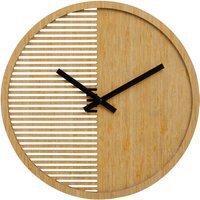 Vitus 40cm Dia Small Wooden Effect Wall Clock