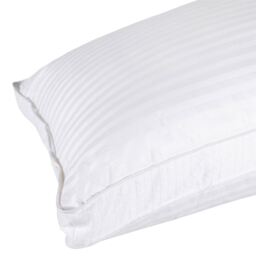 Homescapes Air Flow Pillow Super Microfibre Extra Fill, 48 x 74 cm - White - thumbnail 4