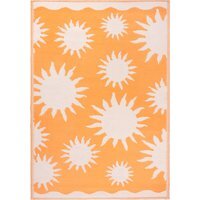 Summer Solstice Indoor-Outdoor Rug - Sunrise Yellow - thumbnail 1