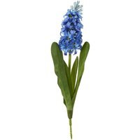 Set of 3 Artificial Hyacinth Stems - Blue