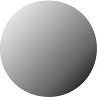 Round Drilled Mirror 50cm