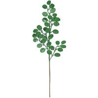 Glitter Eucalyptus Artificial Stem - Green