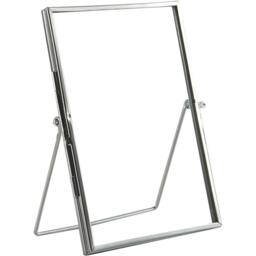 Nicola Spring Metallic Floating Photo Frame - Silver / 2 - thumbnail 2