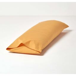 200 Thread Count Egyptian Cotton Body Size Pillowcase - Mustard - thumbnail 3