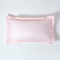 330 Thread Count Egyptian Cotton Oxford King Size Pillowcase - Pink