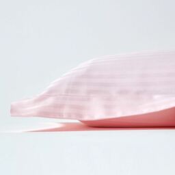 330 Thread Count Egyptian Cotton Oxford King Size Pillowcase - Pink - thumbnail 2
