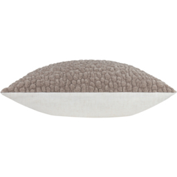 Pebble Textured Chenille Cushion - Slate / Polyester - thumbnail 2