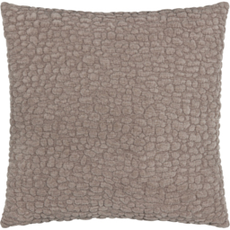 Pebble Textured Chenille Cushion - Slate / Polyester - thumbnail 4