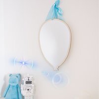 Acrylic Wall Mirror Shatterproof  - Silver / 38cm