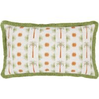Tropicala Palm Printed Cushion - Multicolour / Polyester - image 1