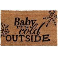 Filta Cold Outside Doormat - Brown