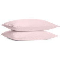 Divante 180 Thread Count Cotton Oxford Pillowcases - Blush