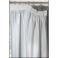 Pencil Pleat Blackout Curtain Lining - White / 228cm / 221cm - image 1