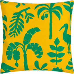 Marula Tropical Outdoor Cushion Cover - Teal - thumbnail 4