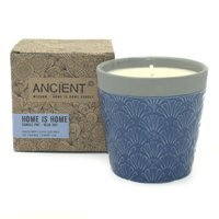 Home is Home Large Eco-Friendly Candle Pot - Blue
