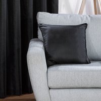 Sophia Cushion Cover (45x45) - Black