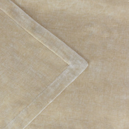 Heavy Chenille Velvet Throw - Linen / 200cm - thumbnail 3