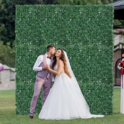 Artificial Flowers Wall Panels - Green Grass - thumbnail 4