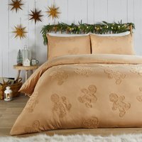 Gingerbread Tufted Soft Touch Duvet Cover Set Super King - Ginger - image 1