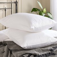 Hotel Pure Luxury 4 Star Classic Pillowcase - Pair White - White