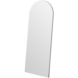 Minimal large Floor Arch Mirror - Silver - thumbnail 2