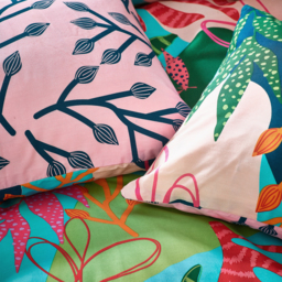 Tropical Palm Duvet Cover Set - Multicolour / King - thumbnail 5