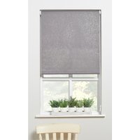 Glitter Roller Blinds - Grey / 120cm