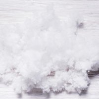 Polyester Stuffing Filling Fibre - White / 0.5kg / Ball Hollowfibre