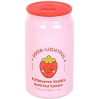 Strawberry Vanilla Soda Can Candle Kawaii Scented Gift Decor - Lavender