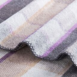 Matris Home Scotch Throw Blanket - Purple Grey - thumbnail 5