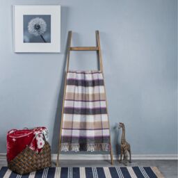 Matris Home Scotch Throw Blanket - Purple Grey - thumbnail 3