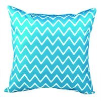 Outdoor Scatter Cushion Garden Furniture Printed Decorative Pillow - Chevron Teal / 60cm / Chevron Teal
