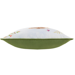 Daisy Hill Charlie Printed Cushion - Multicolour/Green / 80 Feather 20 Polyester - thumbnail 3