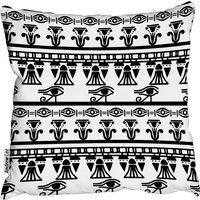 Tribal Egyptian Vintage Ethnic Art Cushion - Black / 60cm