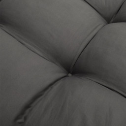 Livingandhome Outdoor Seat Cushion 80cm - Dark Grey - thumbnail 4