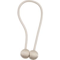 Woven Ball Magnet Holdback - Natural - image 1