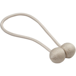 Woven Ball Magnet Holdback - Natural - thumbnail 5