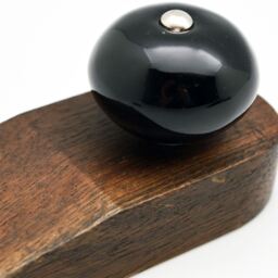 Wooden Door Stop Black - Black - thumbnail 4