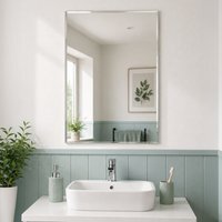 Fairmont Rectangular Mirror - Mirror / 70cm - thumbnail 1
