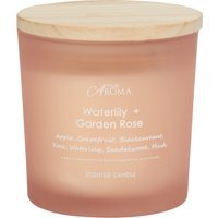 Water Lily & Garden Rose Candle - Pink - thumbnail 1