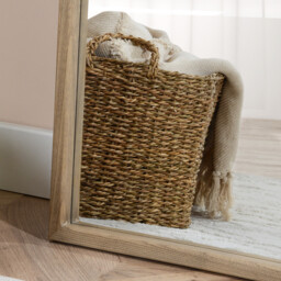 Ayra Wooden Leaner Mirror - Natural - thumbnail 3